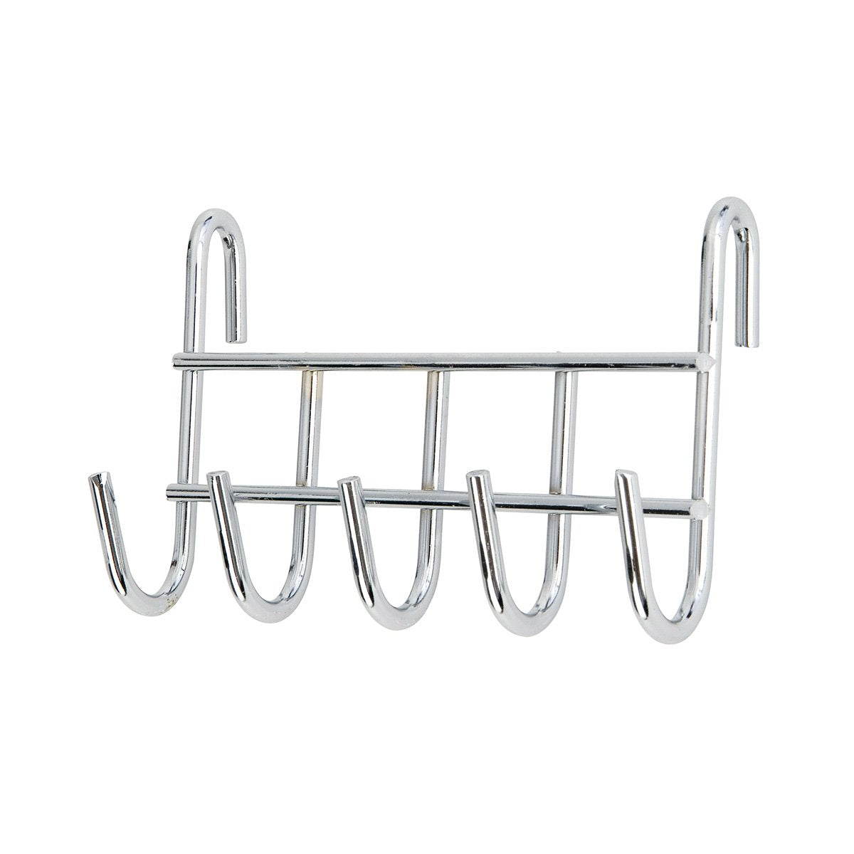 Doshisha Luminous Rack Steel Rack Parts 5 Hook Hanging Storage Hook Hanging Hook Load Capacity 2.2 lbs (1 kg) Rust Resistant Belt Hanging Kitchen Tool Storage Kitchen Hook Hanging Steel Heavy Duty Width 5.1 x Depth 1.2 x Height 3.1 inches (8 cm) KP-5F