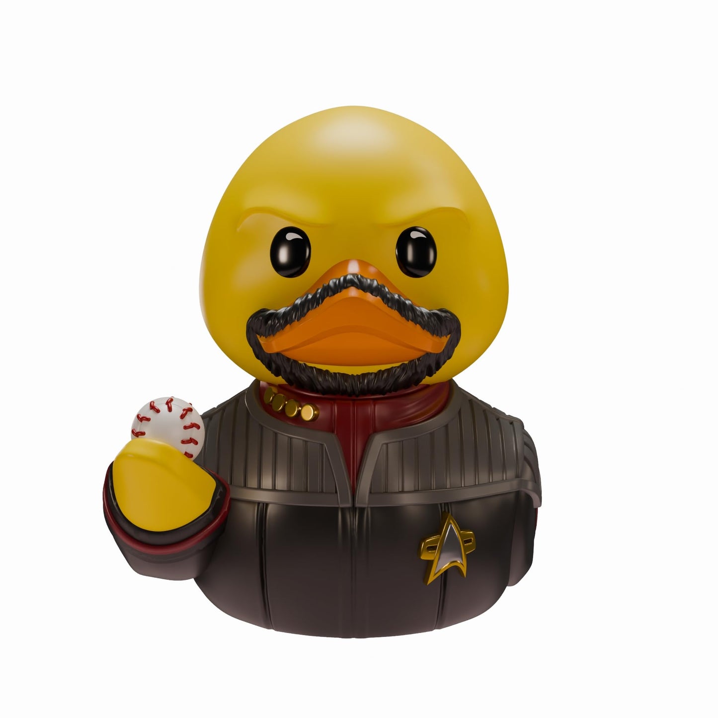 TUBBZ: Star Trek - Benjamin Sisko Rubber Duck Collectible Toy 3.5"
