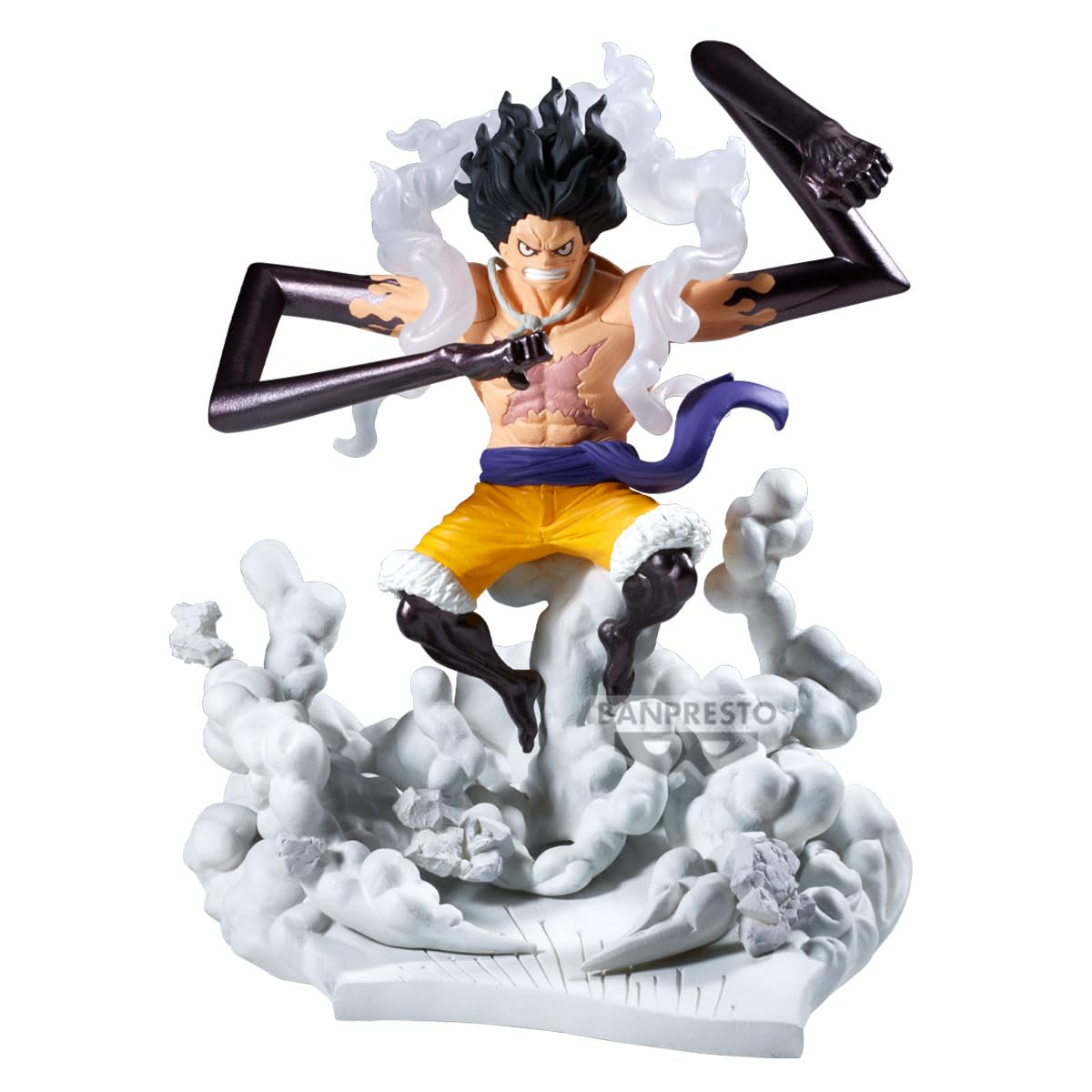 Banpresto - One Piece - Monkey D. Luffy Gear 4 Senkozekkei Figure