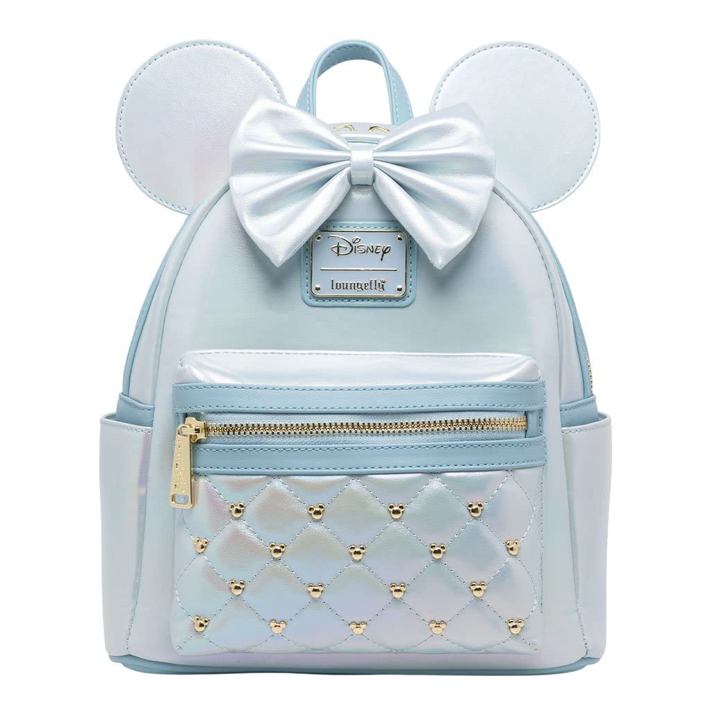 Loungefly Disney The Minnie Mouse Classic Series Mini Backpack - Iridescent Sky