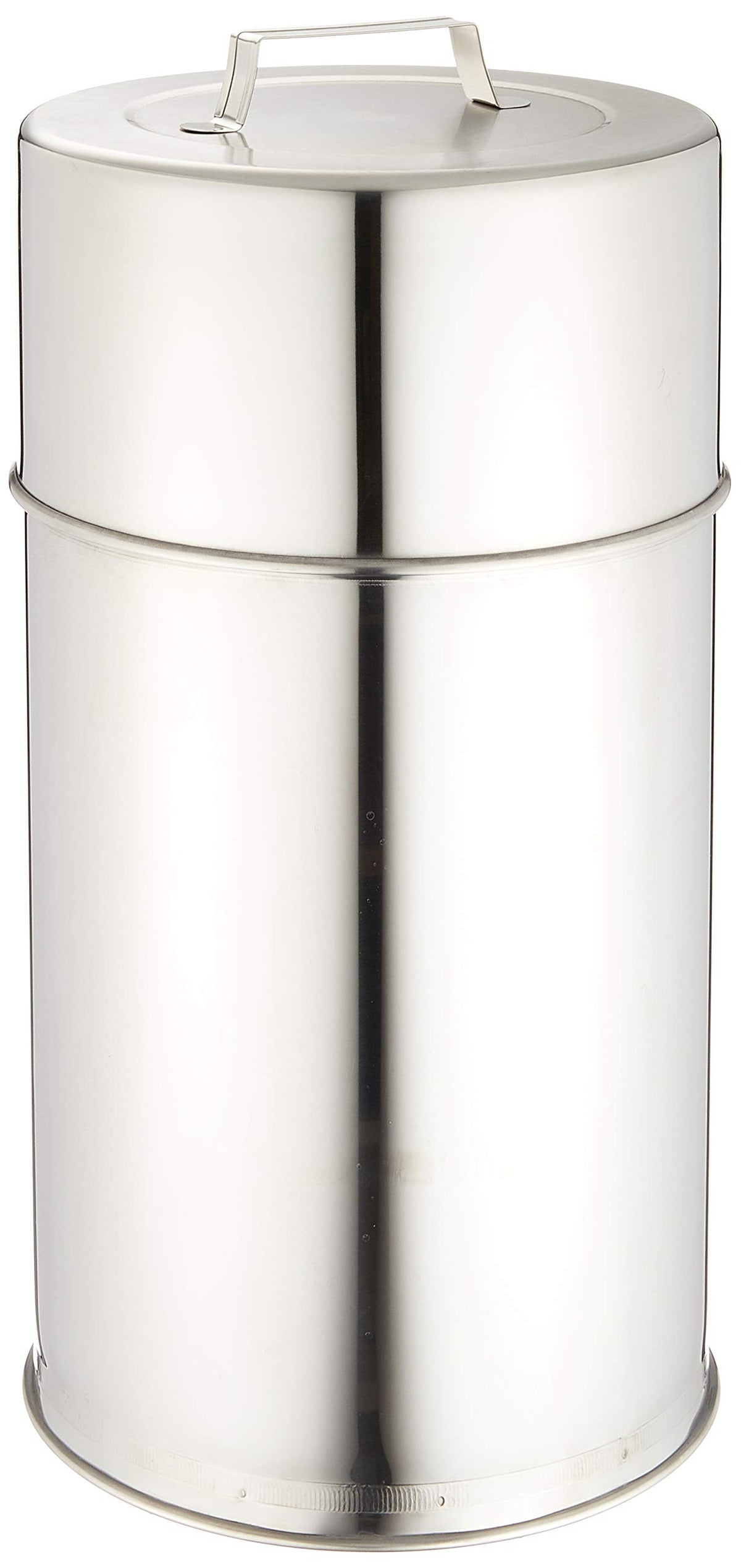 Endo Shoji BTY01001 Commercial Tea Can, 7.1 inches (18 cm), Stainless Steel, Made in Japan