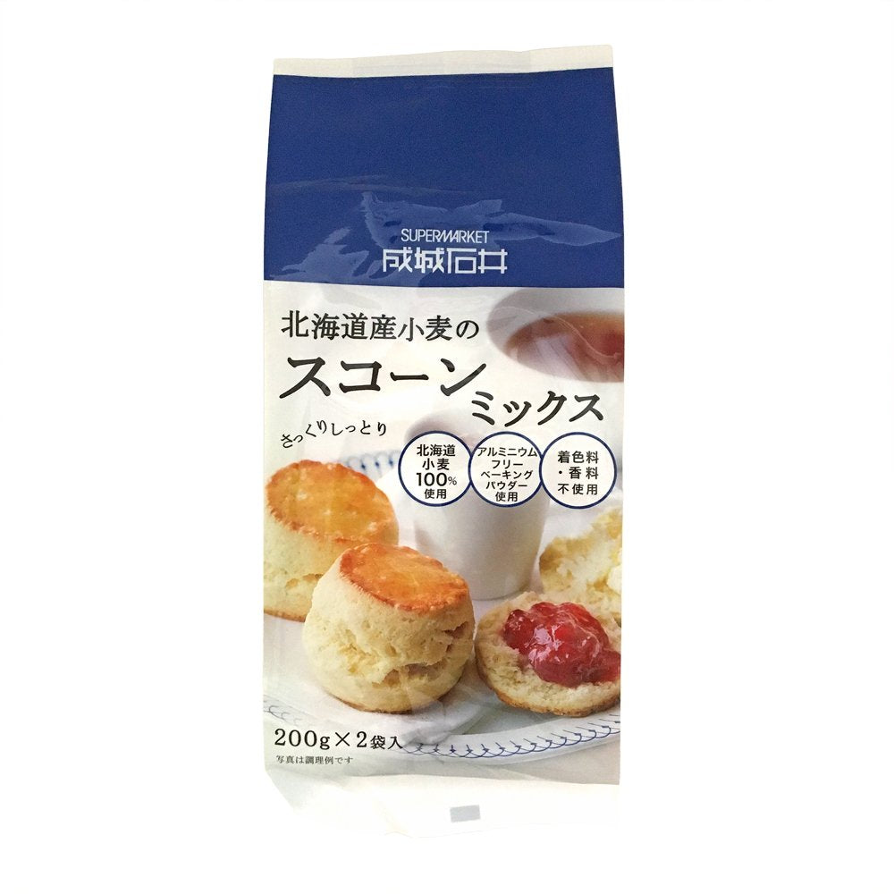 Seijo Ishii of Hokkaido Wheat Scone Mix Two Bags Entering 400g