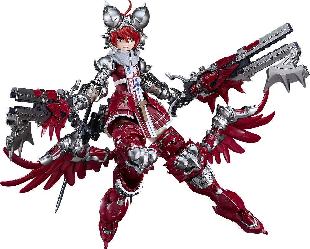 Max Factory Godz Order GO-03 Godwing Ren Firedragon PLAMAX Model Kit