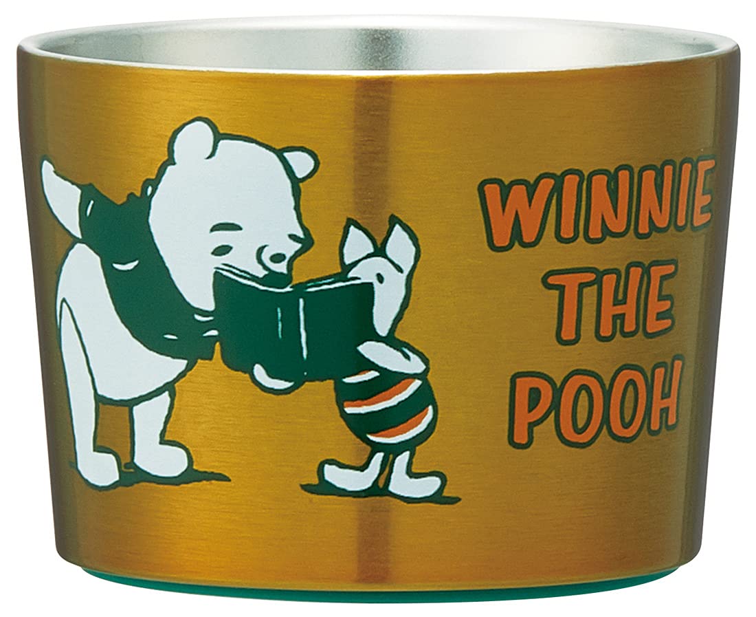 Skater STIC1-A Stainless Steel Vacuum Ice Cup, 4.1 fl oz (120 ml), Disney Winnie the Pooh