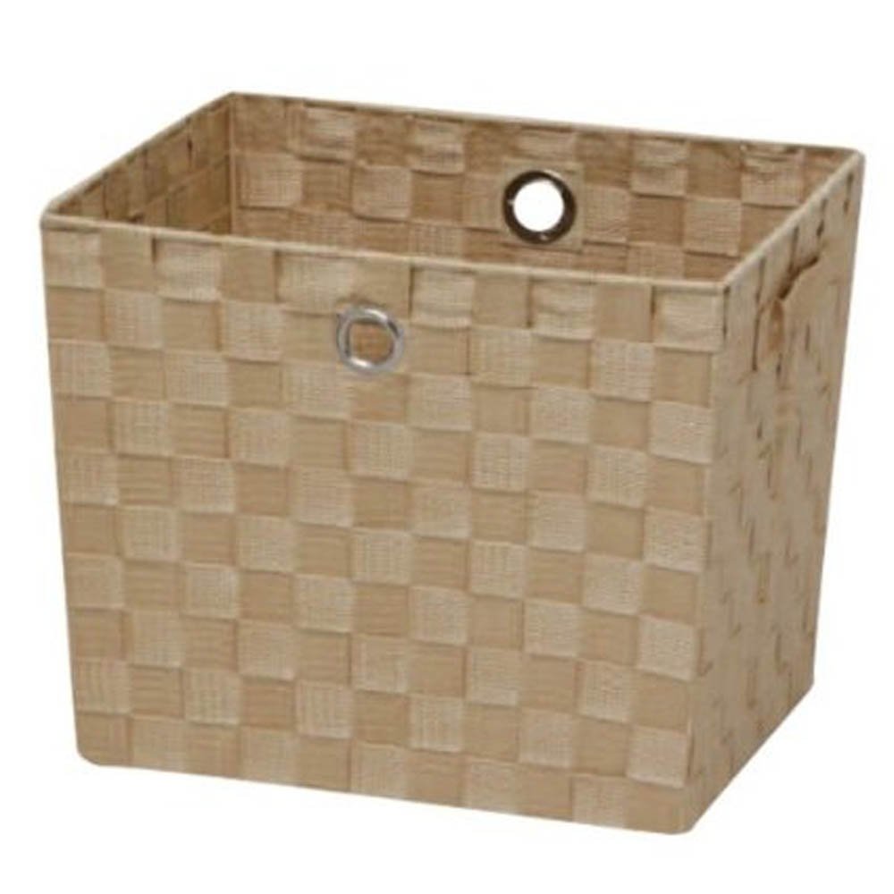 Iris Ohyama CBK-31D Basket, Beige, Width 12.4 x Depth 10.2 x Height 10.2 inches (31.5 x 26
