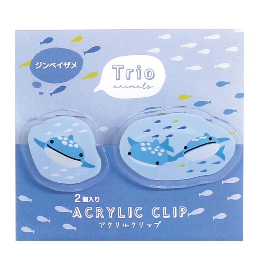 Lab Clip Acrylic Clip Trio Aquarium Whale Shark B25-TRAC-JZ