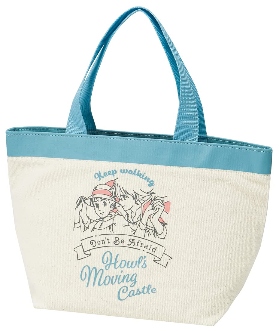 Skater YEB1N-A Canvas Lunch Bag, Tote Bag, Howl's Moving Castle, Studio Ghibli