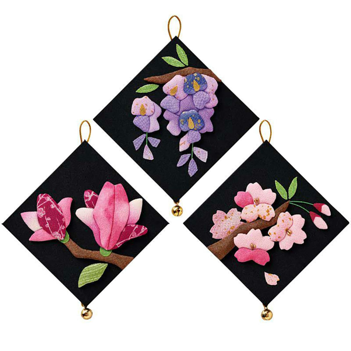Sakura Horikiri Triple Tapestry Spring Scented Flowers 4126777