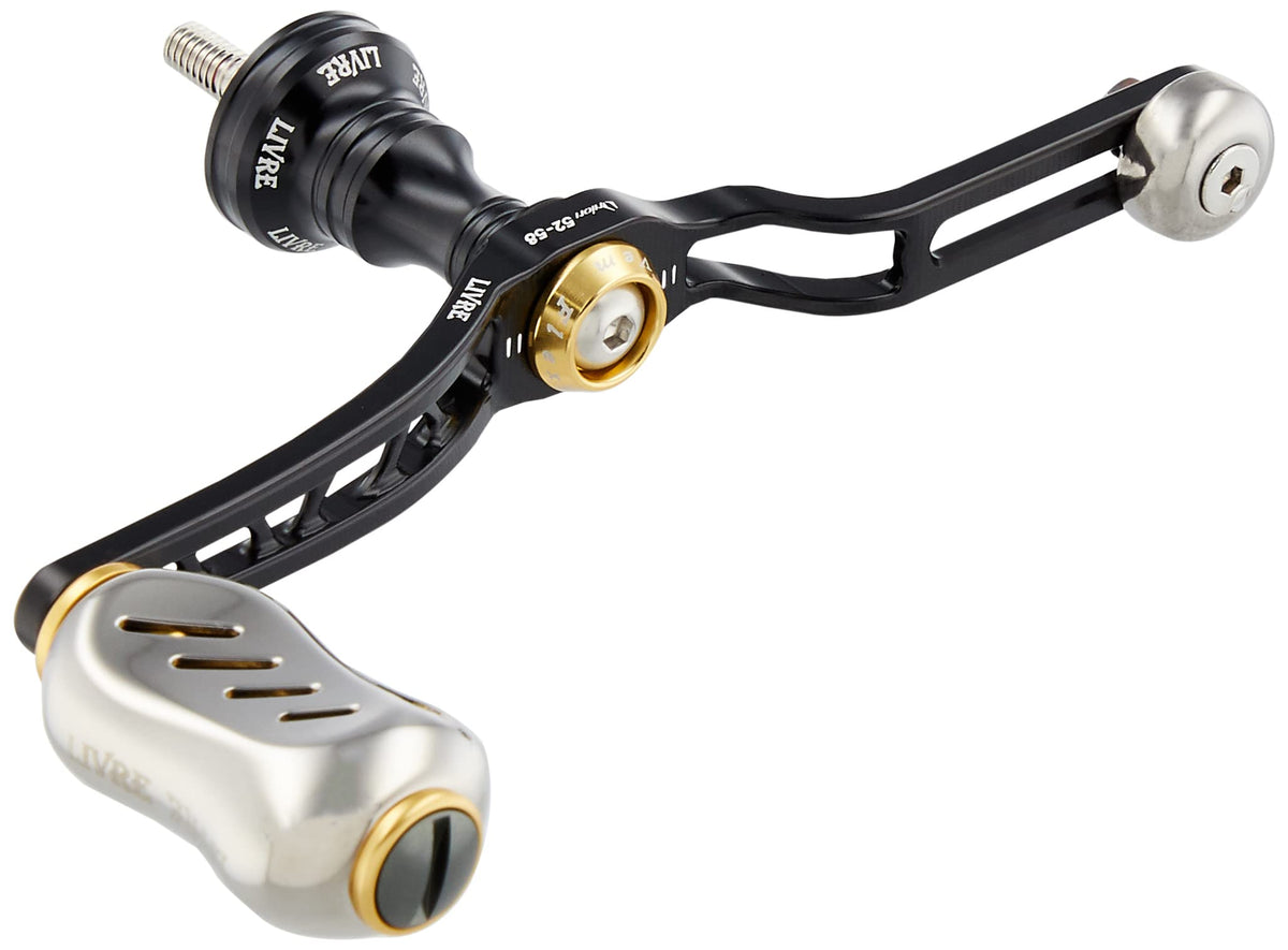 Livre 6931 Union 52-58Fino Knob for Shimano S2 Black and Gold