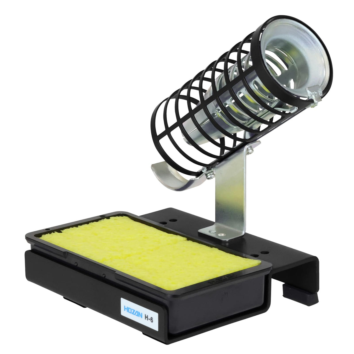 Hozan Soldering Iron Stand, Compatible with Most Manufacturers of Soldering Iron Around 20-60 W, Holder Inner Diameter 1.0 inch (25 mm) Φ H-6