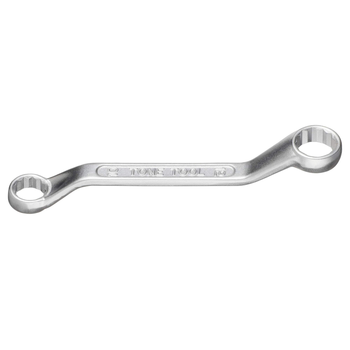 Tone HPM46-1012 Short Glasses Wrench (45°), Double Side Width 0.4 x 0.5 inches (10 x 12 mm)