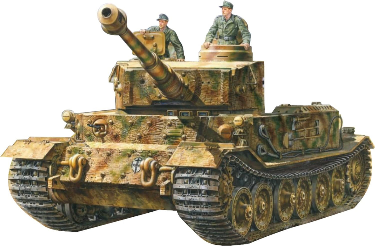 Amusing Hobby AMH35A059 1/35 Tiger (P) 003 Tzinmerit Coating May 1944 Plastic Model