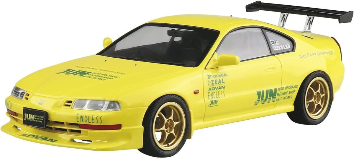 Aoshima Bunka Kyozai 1/24 The Tuned Car Series No.73 Honda JUN Automechanic BB1 Prelude '91 Plastic Model (Automotive)