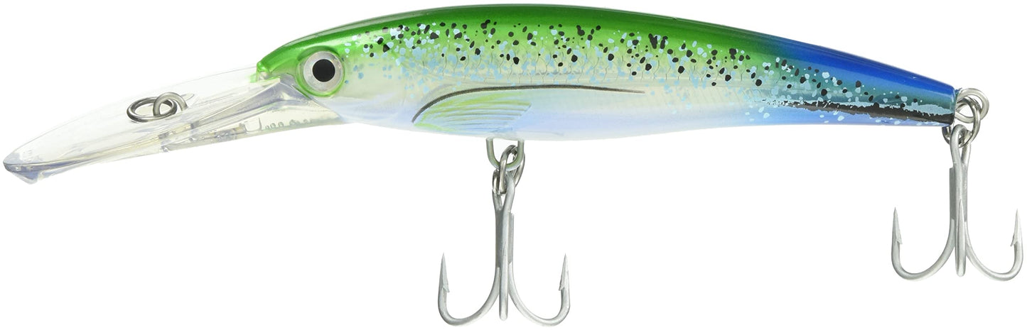 Rapala Unisex_Adult Leurre de Pêche X-Rap Magnum Lure Equipment with Large Diving Bib-Sea Fishing Lure-9m Swimming Depth-16cm / 72g-Made in Estonia-Shark Mackerel UV, Bluefin Trevally, 14