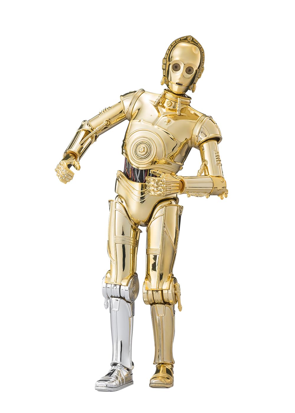 TAMASHII NATIONS S.H. Figuarts Star Wars C-3PO Classic Ver.- (Star Wars: A New Hope) Approx. 6.1 inches (155 mm), ABS & PVC Pre-painted Action Figure