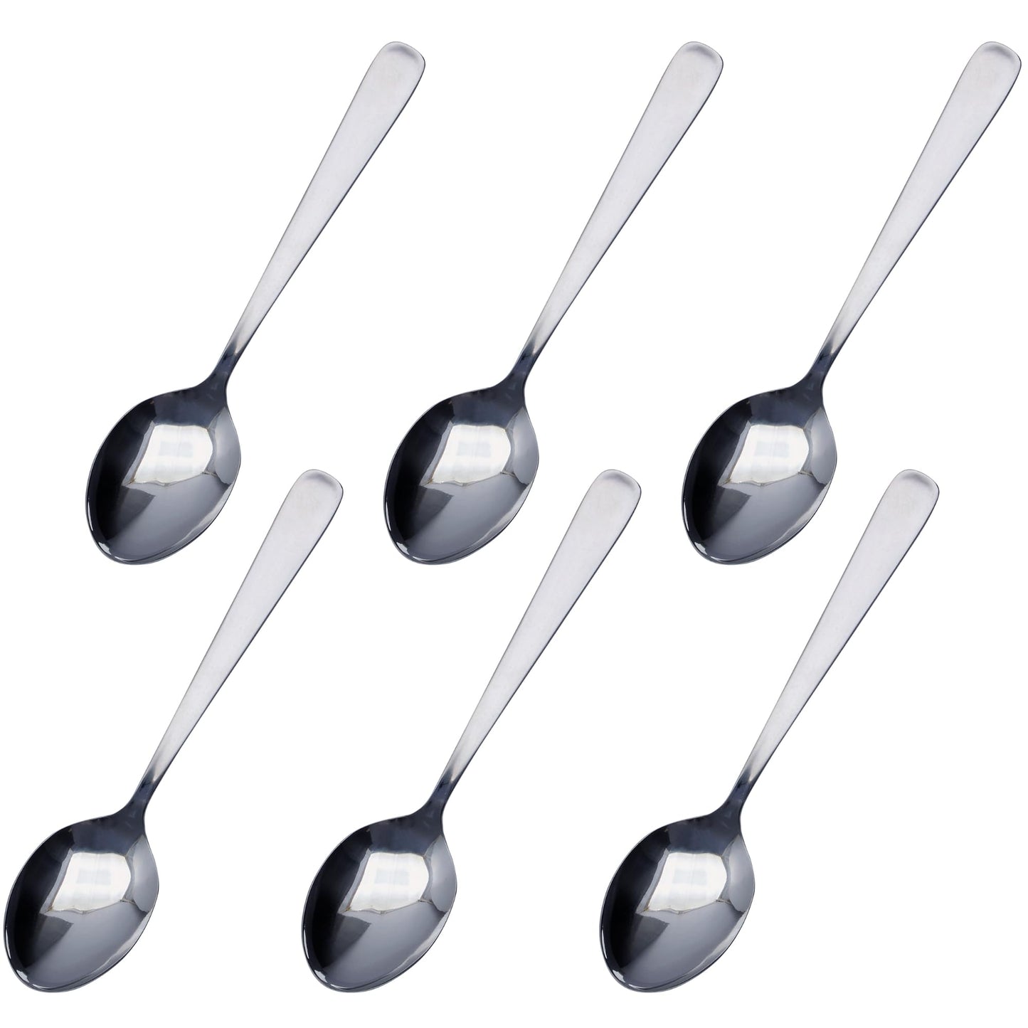 Takagi Stainless Steel Dessert Spoon, 6 Pieces