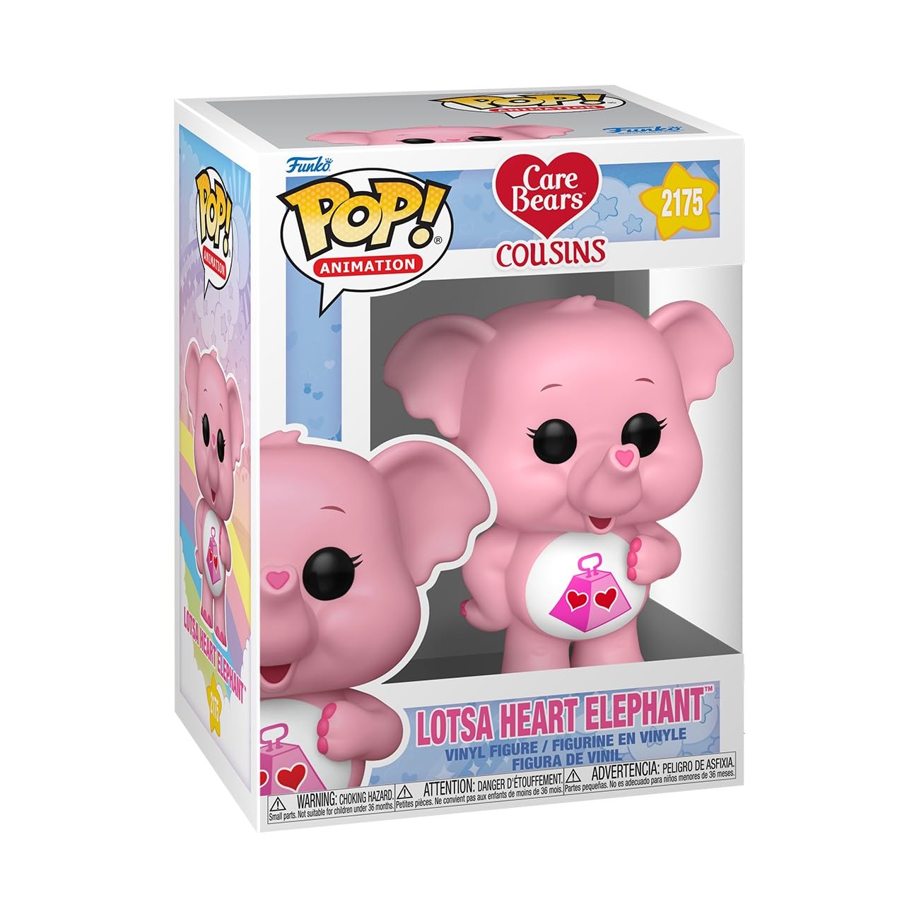 Funko POP! Animation: Care Bear Cousins - Lotsa Heart Elephant