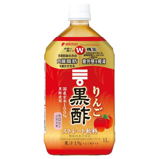 Mitsukan apple vinegar straight 1000ml