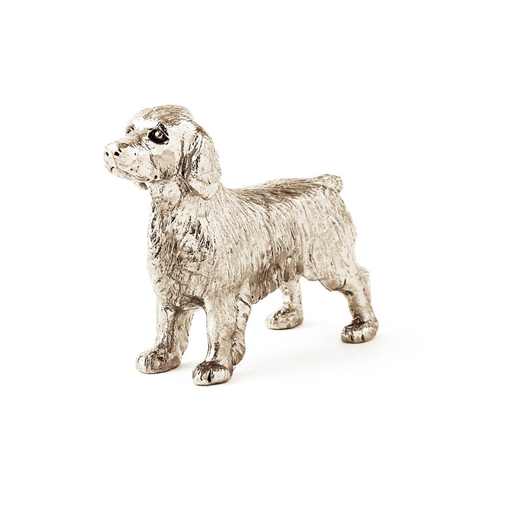Welsh Springer Spaniel dog figure made in UK (japan import)