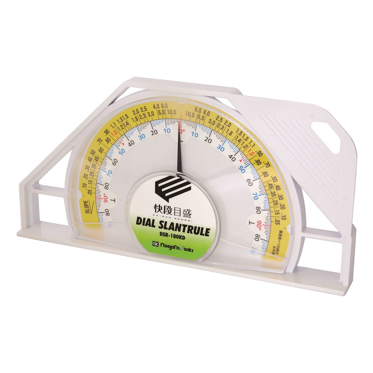 Niigata Seiki SK Dial Slant Rule Easy-Level Scale DSR-180KD