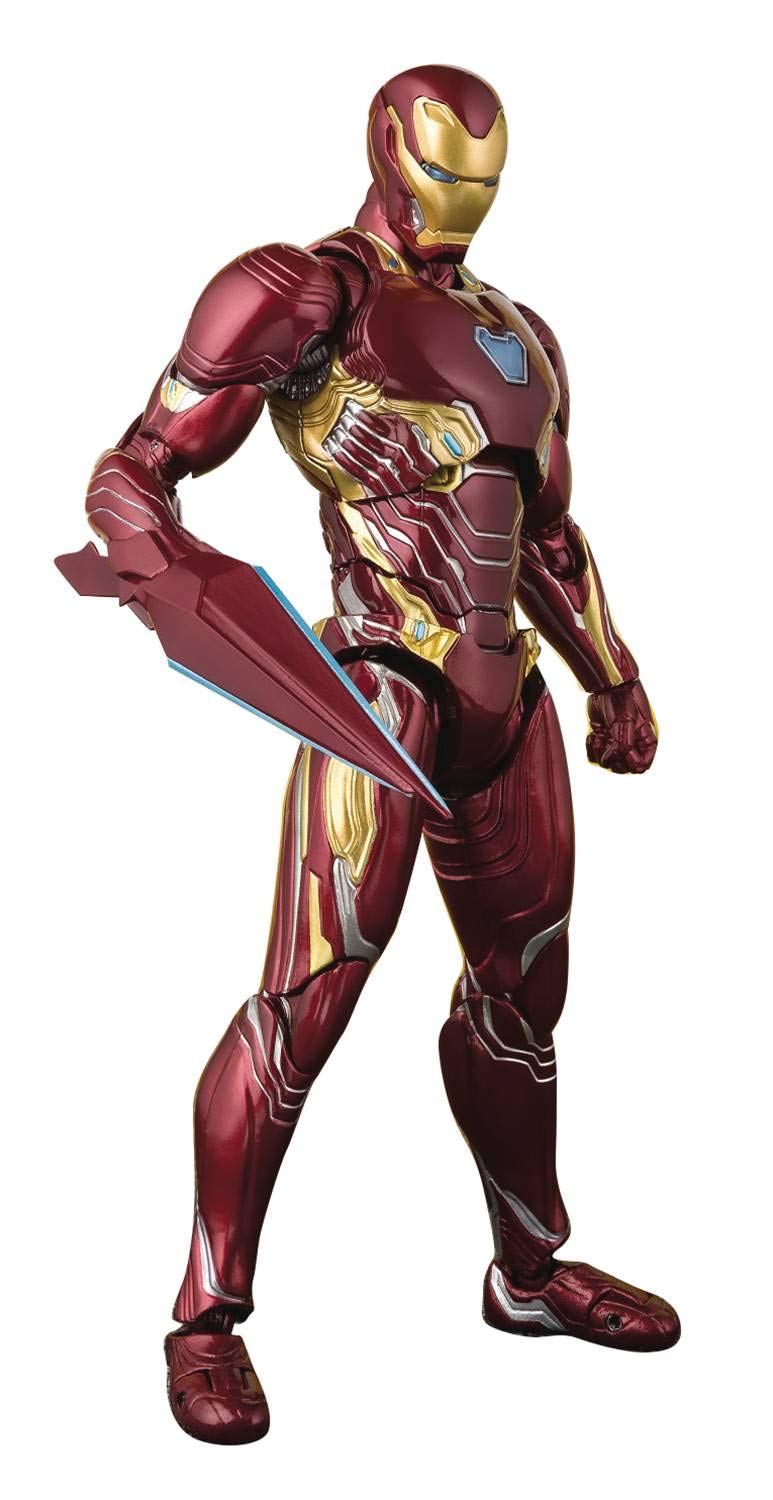 TAMASHII NATIONS Bandai S.H.Figuarts Iron Man MK-50 Nano Weapon Set Avengers Infinity War Action Figure