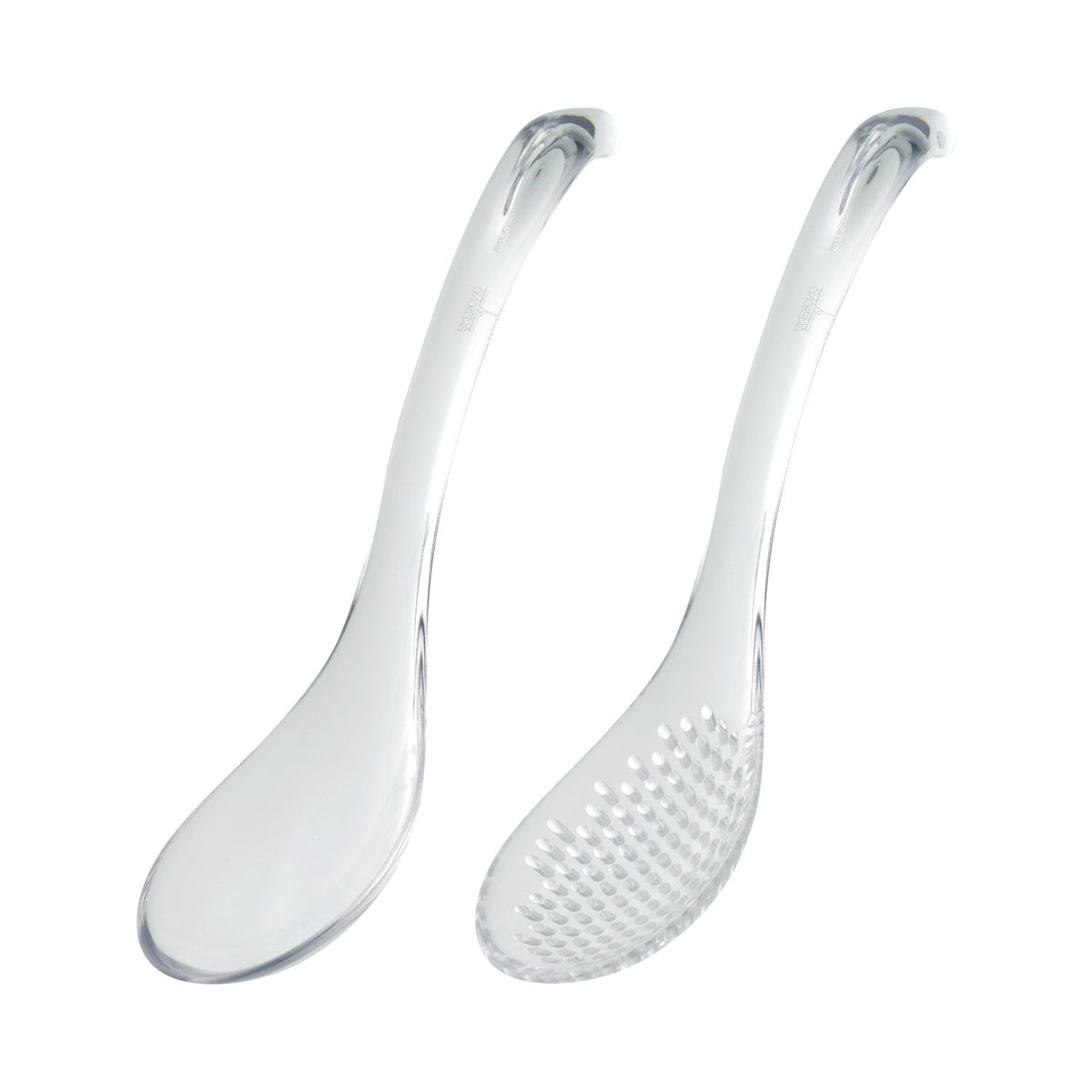 Tree-Lined Industrial Dew Ceramic Spoon Large sa-bingusetto Clear TW – 3746