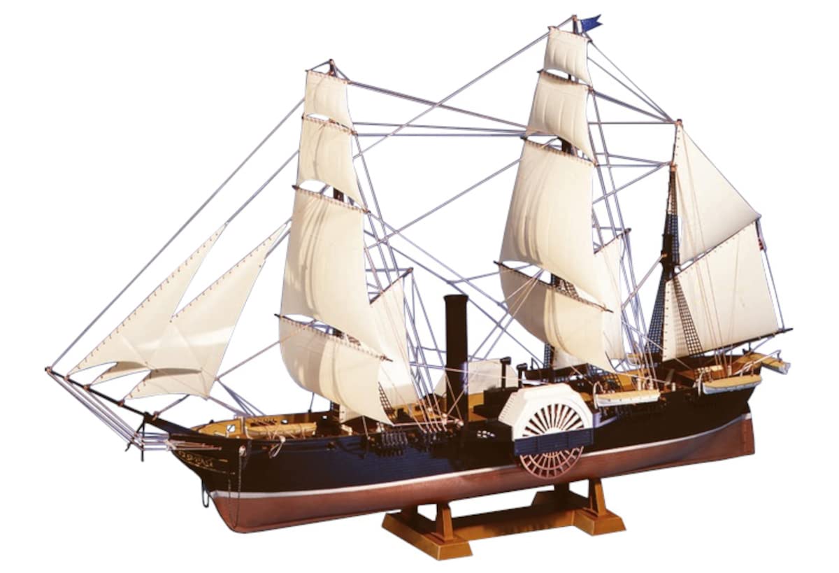 Aoshima Large Sailing Ship No.10 1/150 Black Ship Susquehana