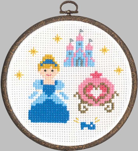 Orimupasu made embroidery kit Cinderella 7366