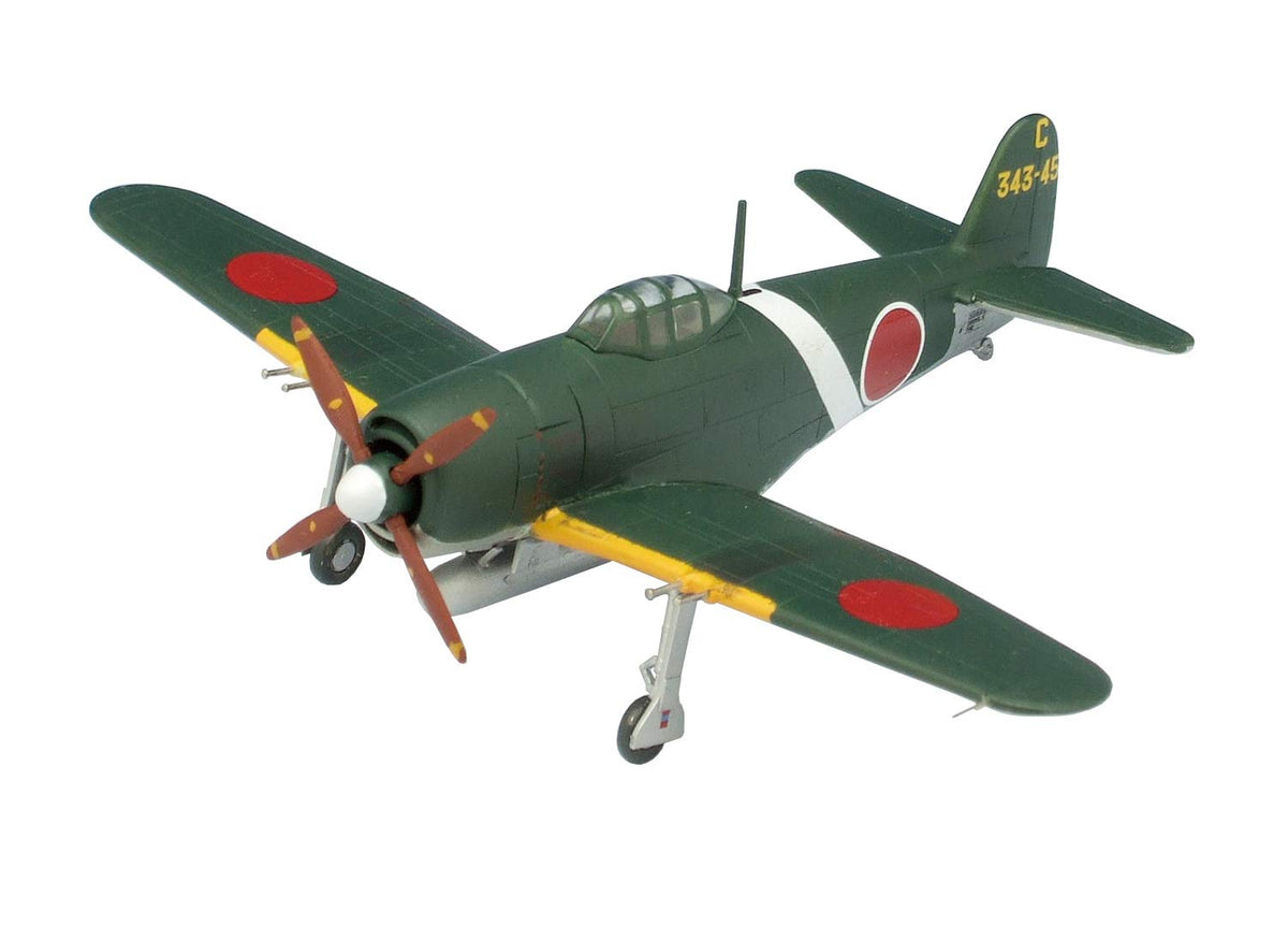 Platts 1/144 war Machine Series Japan Navy Local Fighter Kawanishi N1k Late Type 2 Aircraft Set Plastic Model PDR-2