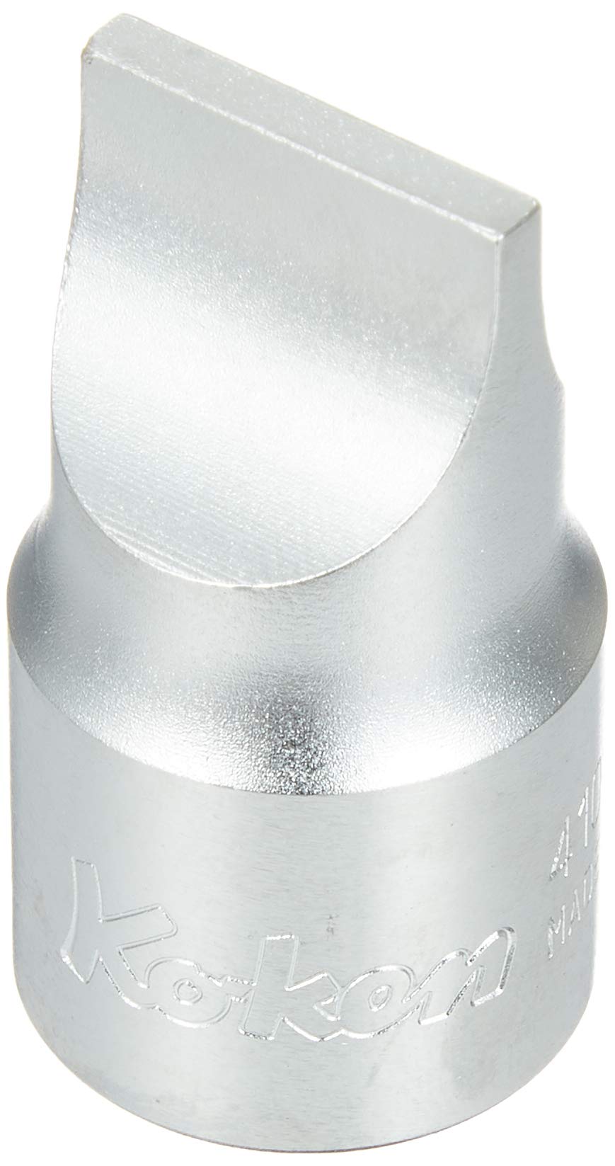 Ko-ken 4101-1 1/2 Sq. Dr. Bit Socket Slotted 2.7 x 18.6mm Length 40mm