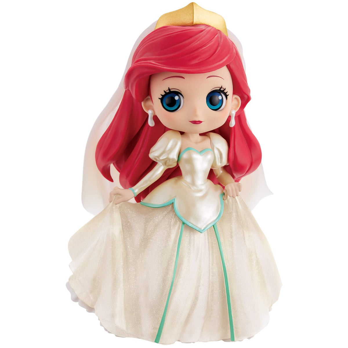 Disney Char Dreamy Glitter Collection Q-POSKET Ariel FIG