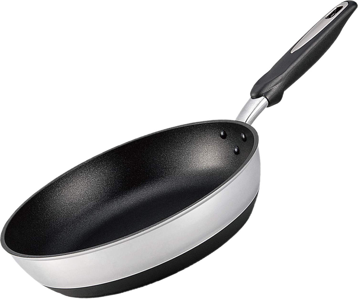 Hokuriku Aluminum IH High Cast Premium Frying Pan, 11.0 inches (28 cm), Induction Compatible, Made in Japan