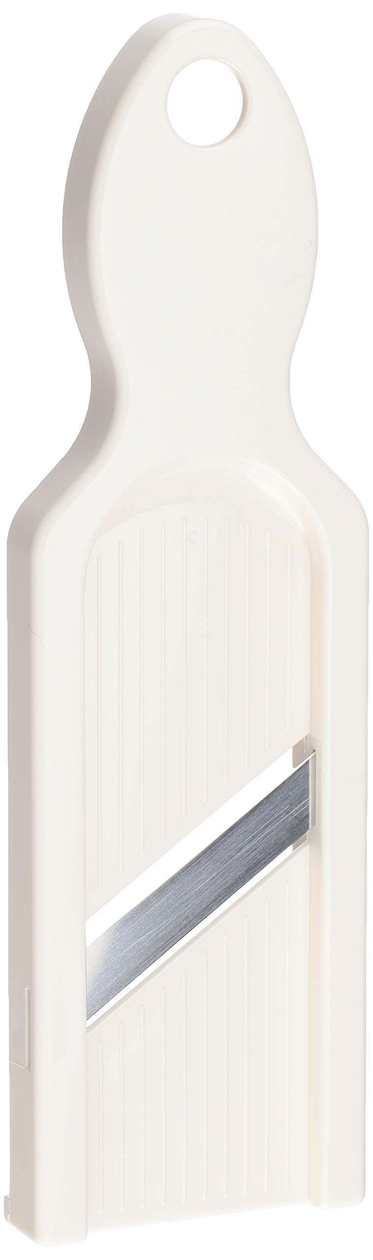 Nagao AMS-610 Tsubamesanjo Double-edged Mini Slicer, White, Made in Japan