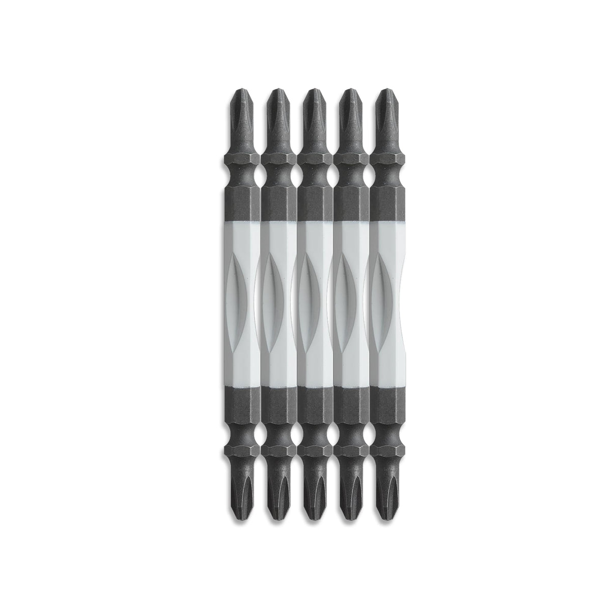 ANEX ACTM5-2085 Color Torsion Bit, Double-Headed, Slim, +2 x 85, Set of 5