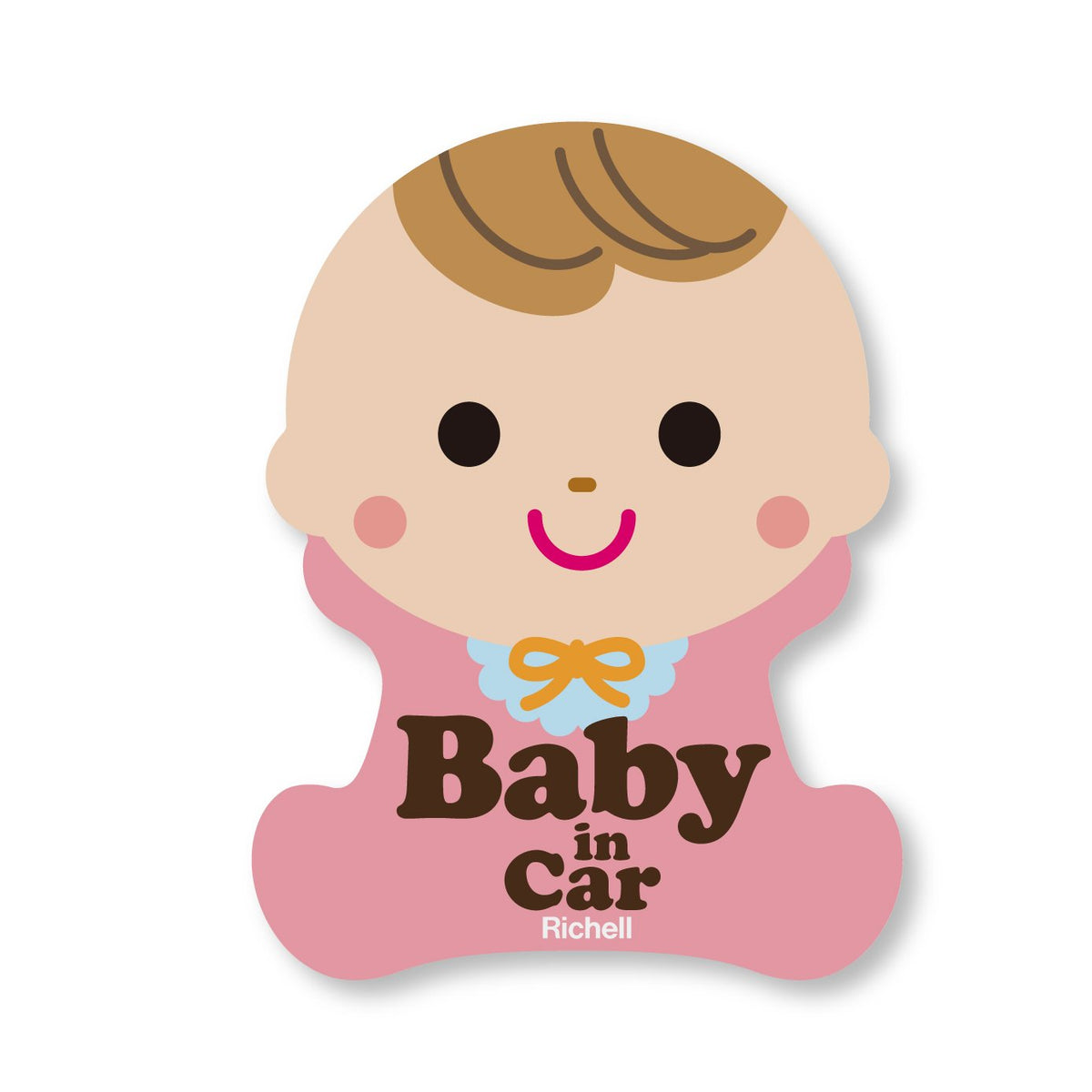 Richell safety reflective stickers baby