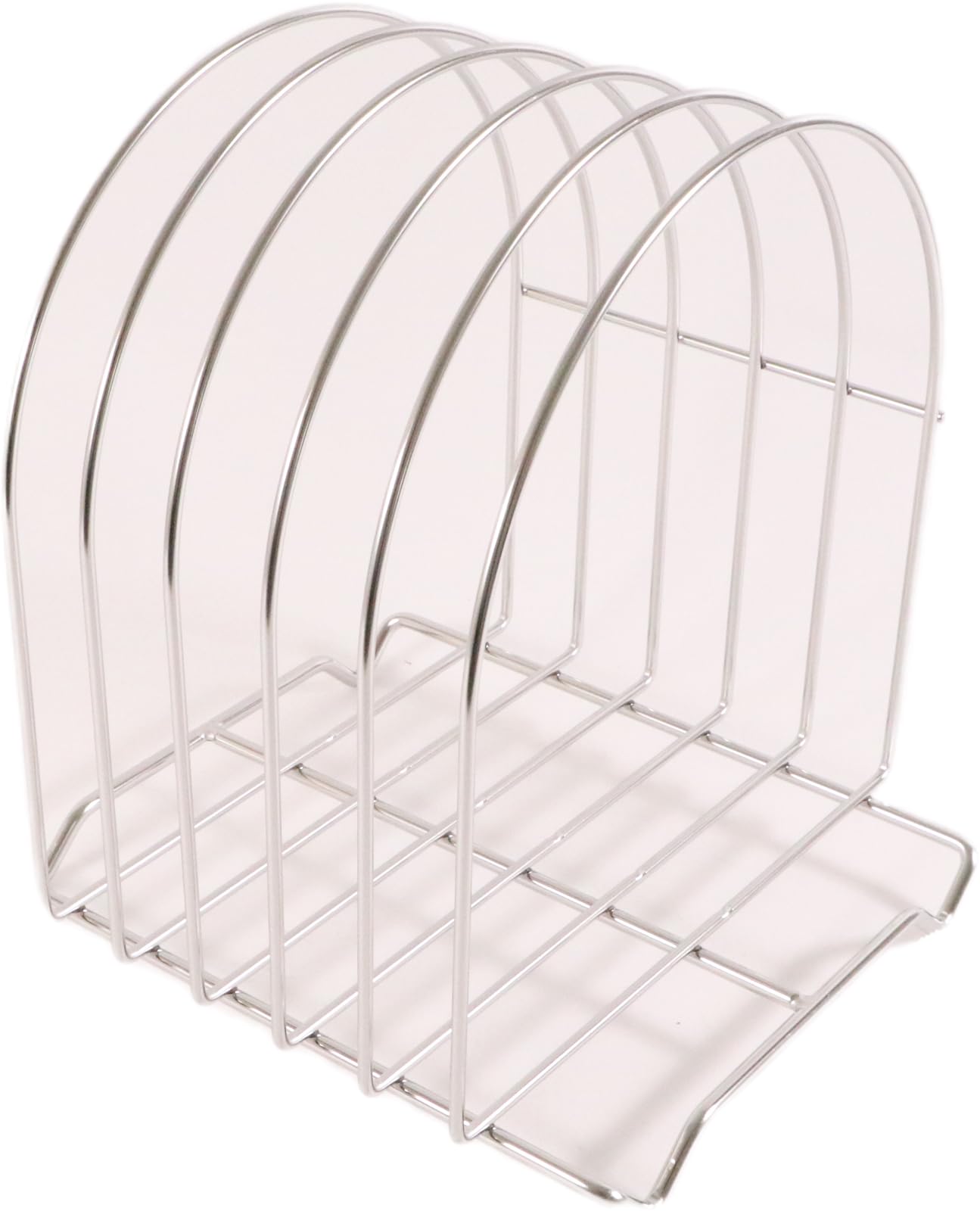 Kanda Cutting Board Stand, Silver, Size: 11.8 x 11.8 x 11.8 inches (30 x 30 x 30