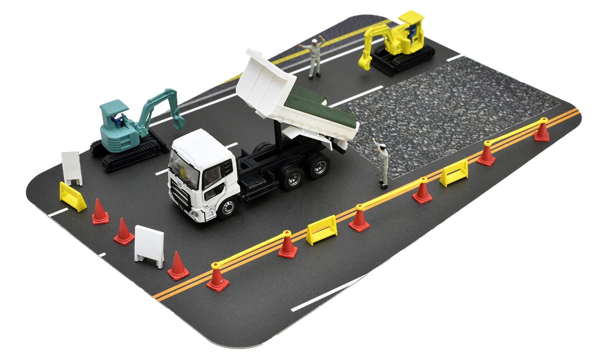 The Truck Collection Torakore Road Construction Site Dump Set A Diorama Supplies