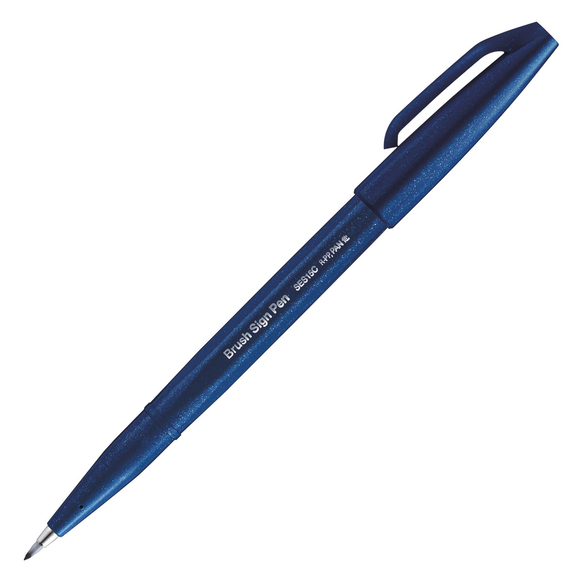 Pentel Brush Sign Pen Blue/Black