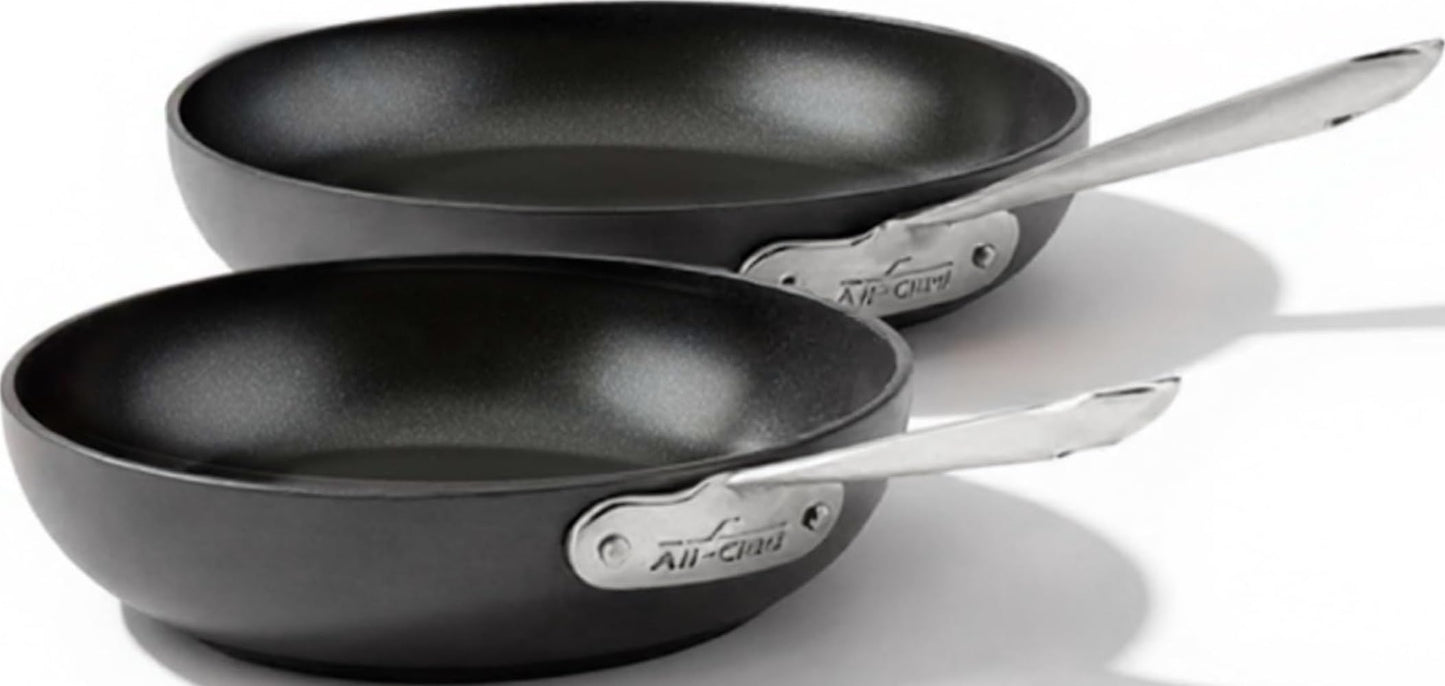 All-Clad HA1 Nonstick, 2-Piece Fry Pan Set, Induction Ready