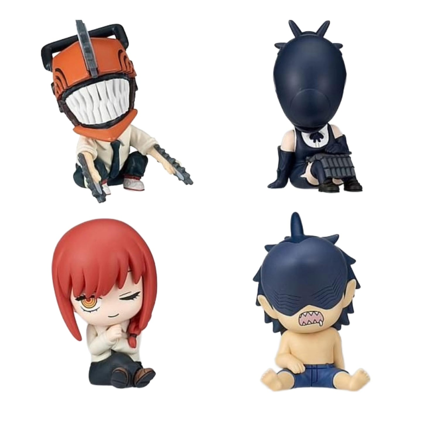 TAKARA TOMY Arts Kata ZUN Fig. Movie Version Chainsaw Man Reze Arc x Complete Set of 4 Gachapon Capsule Toys