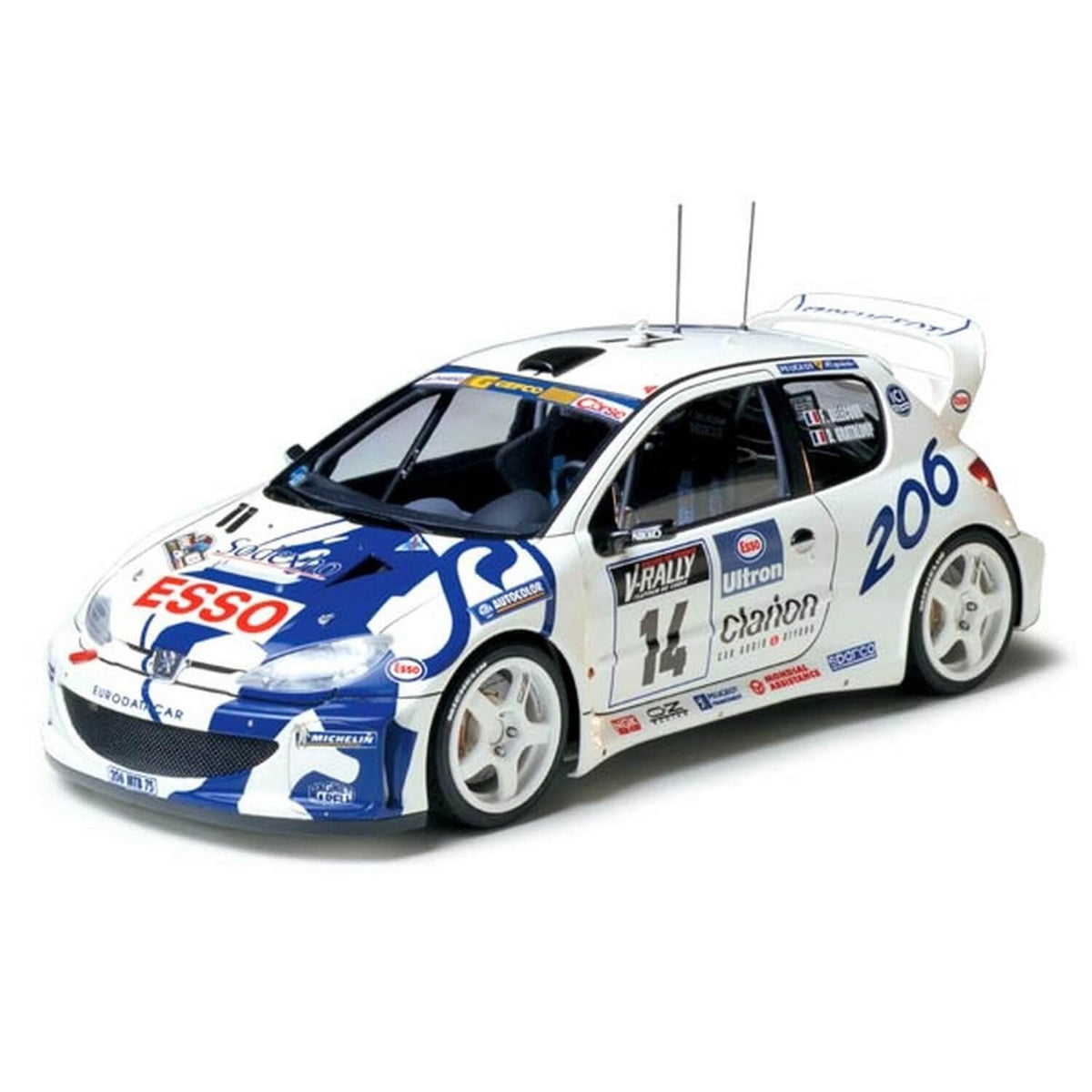 Tamiya 24221-2000 Peugeot 206 WRC