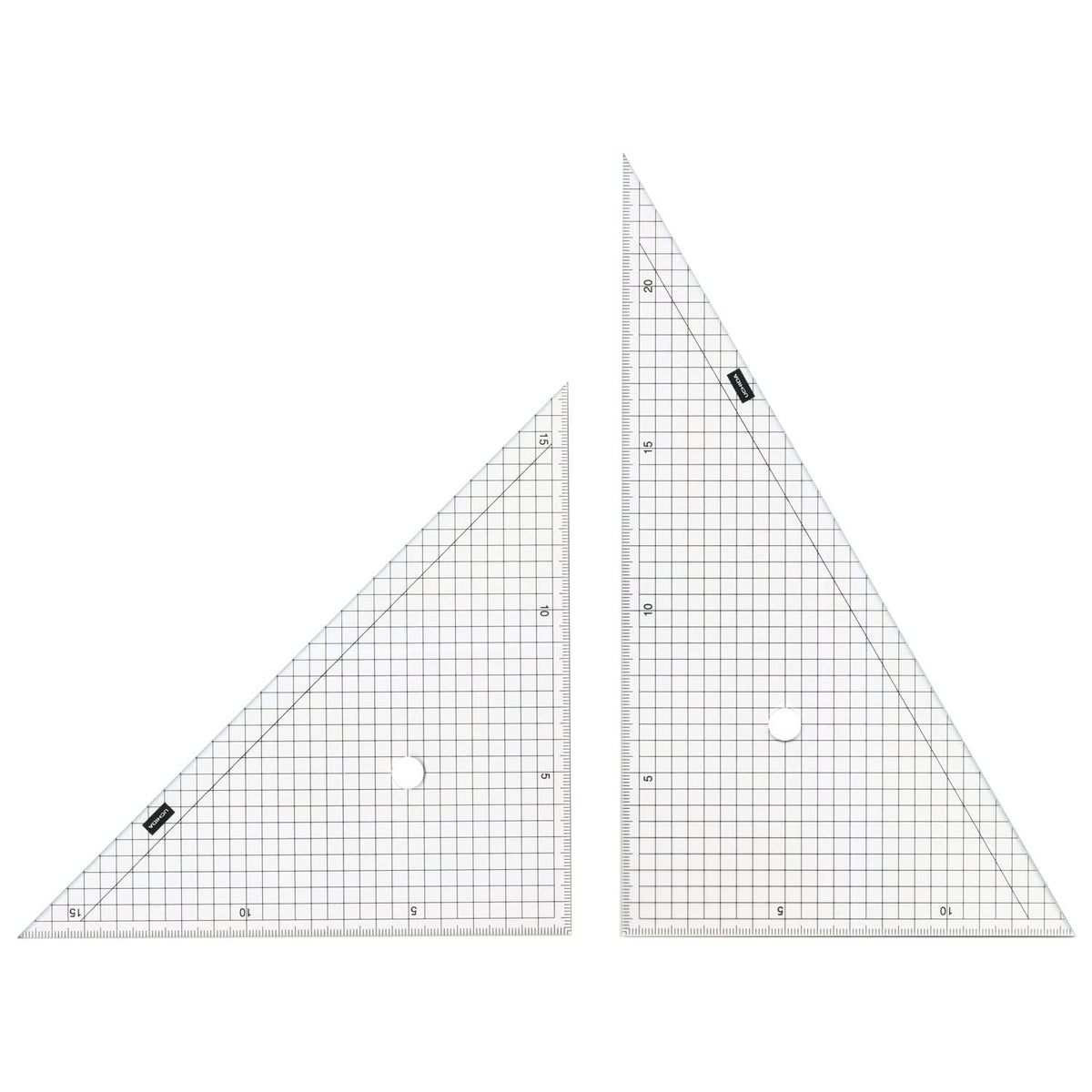 Uchida squares triangle 24cm x 2mm 7-470-0003 (japan import)