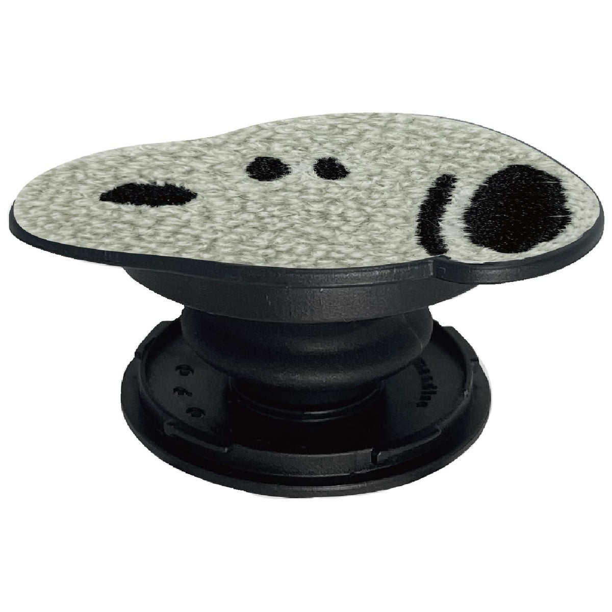 Snoopy POCOPOCO SNG-645GY Die Cut Sagara Embroidery, Gray