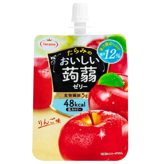 Tarami delicious konjac jelly apple taste 150gX6 pieces