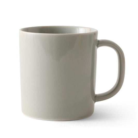 Saikai Pottery 13258 Hasami Ware Common Mug, Gray, Capacity: Approx. 11.2 fl oz (330 ml), Microwave and Dishwasher Safe