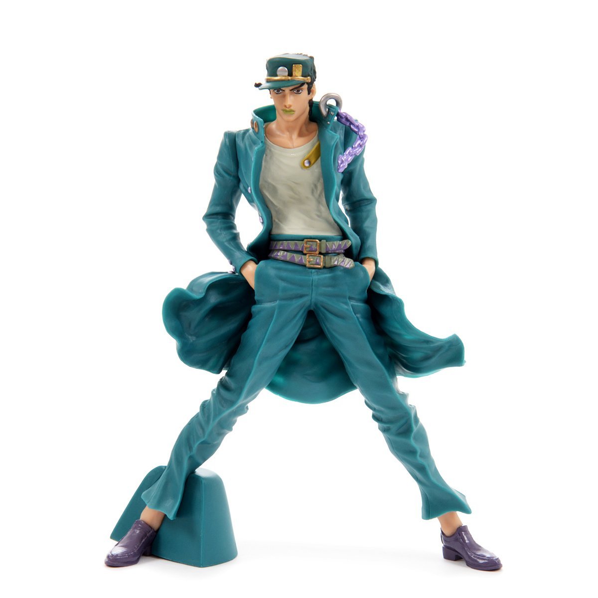 Banpresto Jojo's Bizarre Adventure Stardust Crusaders Jojo's Figure Gallery 6 x Diamond Records Jotaro Kujo Figure