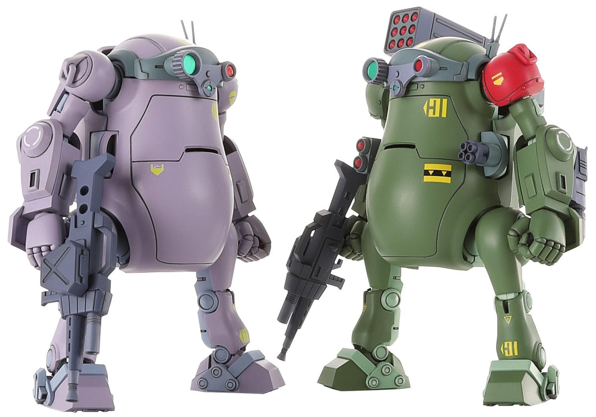 Hasegawa 64814 Mechatro Weigo Votoms Collaboration Series Vol. 3 Re-A-Lesso & Lesson Kusutamu, 1/35 Scale Plastic Model