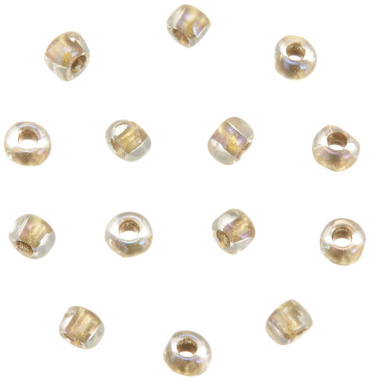 TOHO CR-262 Three Cut Beads, Threading Beads, Outer Diameter Approx. 0.09 inches (2.2 mm), 3.3 ft (1 m)