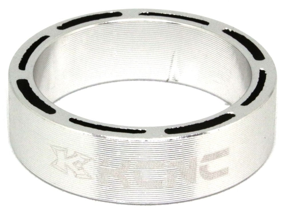 KCNC Bicycle Lightweight Head Spacer SLS OS Silver