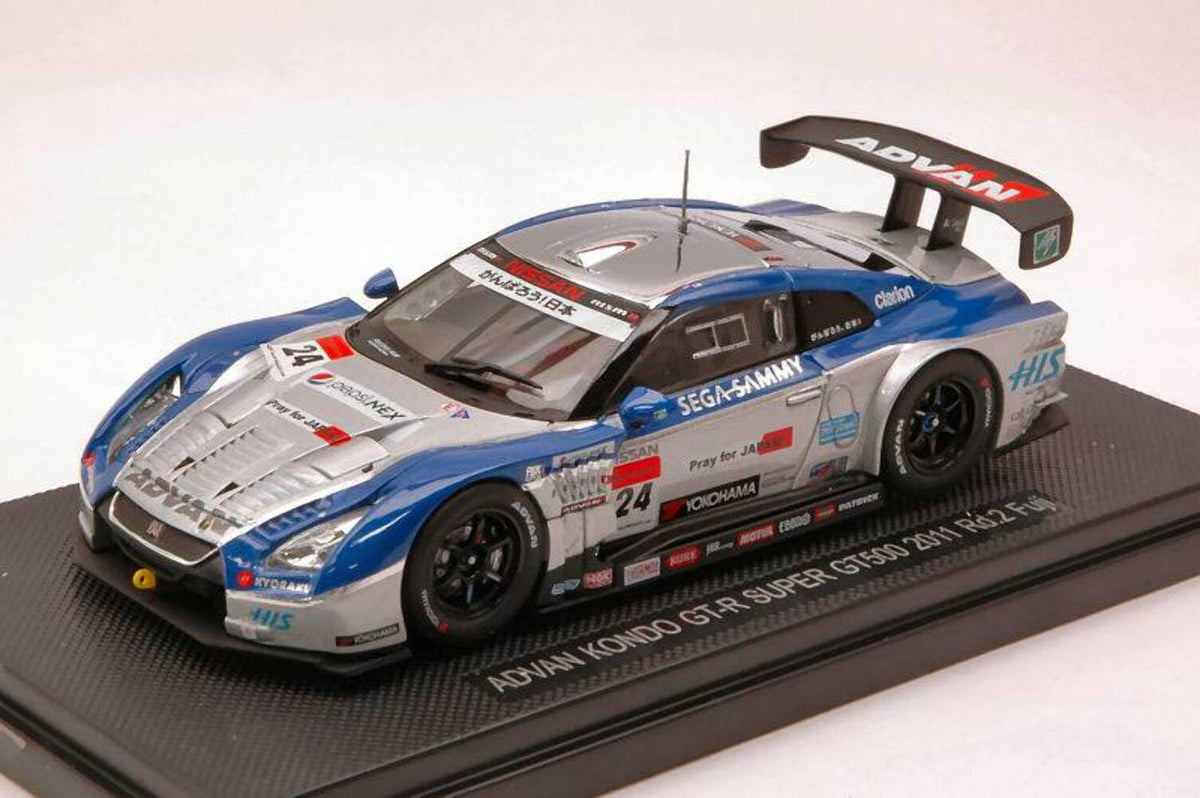 Minichamps 1/43 SUPER GT500 ADVAN KONDO GT-R Rd.2 Fuji